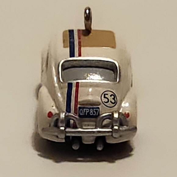 RETRO HALLMARK Walt Disney's Herbie the Love Bug Ornament Miniature Amazing no53 - Picture 3 of 10